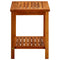 vidaXL Coffee Table 50x35x45 cm Solid Acacia Wood
