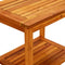 vidaXL Coffee Table 50x35x45 cm Solid Acacia Wood