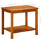 vidaXL Coffee Table 50x35x45 cm Solid Acacia Wood
