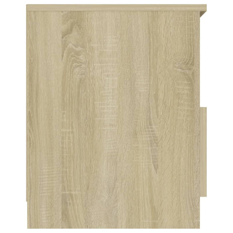 vidaXL Bed Cabinet Sonoma Oak 40x40x50 cm Engineered Wood