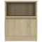 vidaXL Bed Cabinets 2 pcs Sonoma Oak 40x40x50 cm Engineered Wood