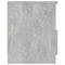 vidaXL Bed Cabinet Concrete Grey 40x40x50 cm Engineered Wood