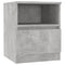 vidaXL Bed Cabinets 2 pcs Concrete Grey 40x40x50 cm Engineered Wood