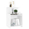 vidaXL Bed Cabinet White 40x35x60 cm Engineered Wood