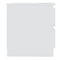 vidaXL Bed Cabinet White 50x39x43.5 cm Engineered Wood