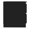 vidaXL Bed Cabinets 2 pcs Black 50x39x43.5 cm Engineered Wood