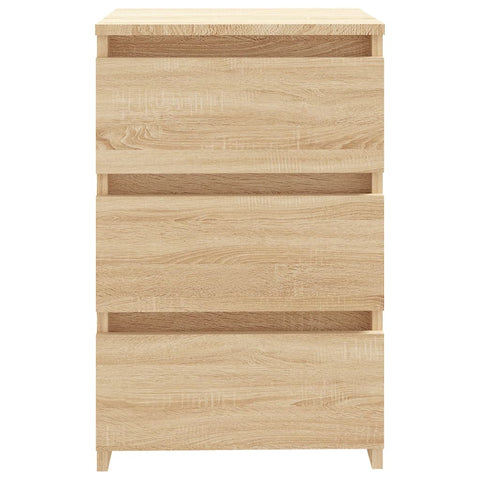 vidaXL Bed Cabinets 2 pcs Sonoma Oak 40x35x62.5 cm Engineered Wood