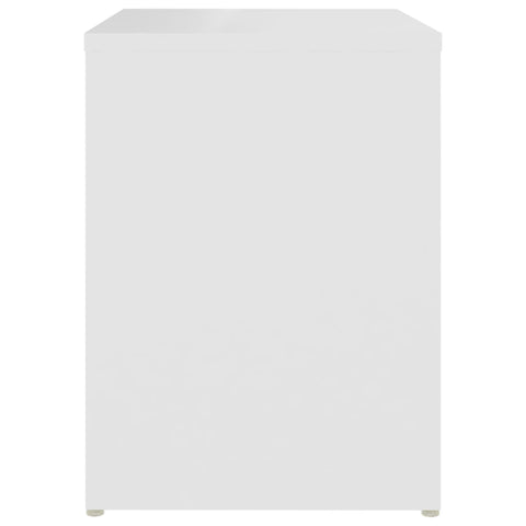 vidaXL Bed Cabinet White 40x30x40 cm Engineered Wood