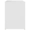 vidaXL Bed Cabinet White 40x30x40 cm Engineered Wood