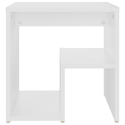 vidaXL Bed Cabinets 2 pcs White 40x30x40 cm Engineered Wood