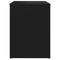 vidaXL Bed Cabinets 2 pcs Black 40x30x40 cm Engineered Wood