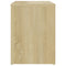 vidaXL Bed Cabinets 2 pcs Sonoma Oak 40x30x40 cm Engineered Wood
