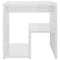 vidaXL Bed Cabinet High Gloss White 40x30x40 cm Engineered Wood