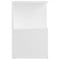 vidaXL Bedside Cabinets 2 pcs White 35x35x55 cm Engineered Wood