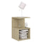 vidaXL Bedside Cabinet Sonoma Oak 35x35x55 cm Engineered Wood