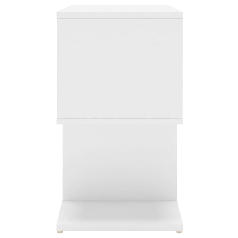 vidaXL Bedside Cabinets 2 pcs White 50x30x51.5 cm Engineered Wood