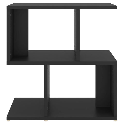 vidaXL Bedside Cabinets 2 pcs Black 50x30x51.5 cm Engineered Wood