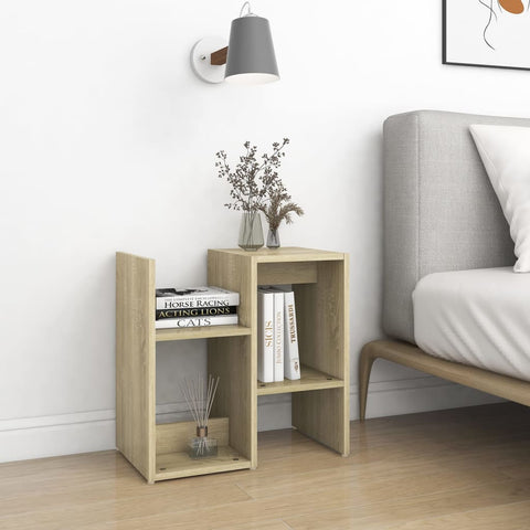 vidaXL Bedside Cabinets 2 pcs Sonoma Oak 50x30x51.5 cm Engineered Wood