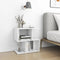 vidaXL Bedside Cabinets 2 pcs High Gloss White 50x30x51.5 cm Engineered Wood