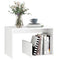 vidaXL Side Table White 59x36x38 cm Engineered Wood