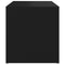 vidaXL Side Table Black 59x36x38 cm Engineered Wood