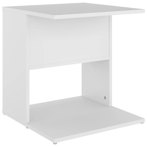 vidaXL Side Table White 45x45x48 cm Engineered Wood