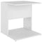 vidaXL Side Table White 45x45x48 cm Engineered Wood