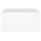 vidaXL Coffee Tables 4 pcs White 33x33x33 cm Engineered Wood