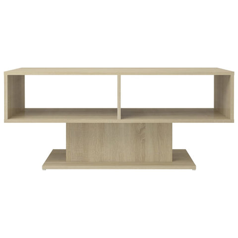 vidaXL Coffee Table Sonoma Oak 103.5x50x44.5 cm Engineered Wood