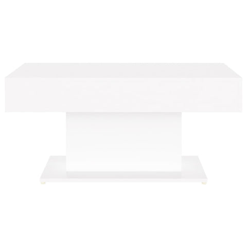 vidaXL Coffee Table White 96x50x45 cm Engineered Wood