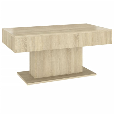 vidaXL Coffee Table Sonoma Oak 96x50x45 cm Engineered Wood