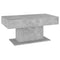 vidaXL Coffee Table Concrete Grey 96x50x45 cm Engineered Wood