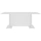 vidaXL Coffee Table White 103.5x60x40 cm Engineered Wood