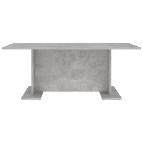 vidaXL Coffee Table Concrete Grey 103.5x60x40 cm Engineered Wood