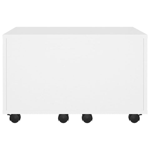 vidaXL Coffee Table White 60x60x38 cm Engineered Wood