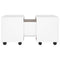 vidaXL Coffee Table White 60x60x38 cm Engineered Wood