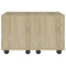 vidaXL Coffee Table Sonoma Oak 60x60x38 cm Engineered Wood