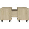 vidaXL Coffee Table Sonoma Oak 60x60x38 cm Engineered Wood