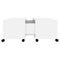 vidaXL Coffee Table White 75x75x38 cm Engineered Wood