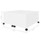 vidaXL Coffee Table White 75x75x38 cm Engineered Wood
