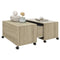 vidaXL Coffee Table Sonoma Oak 75x75x38 cm Engineered Wood
