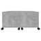 vidaXL Coffee Table Concrete Grey 75x75x38 cm Engineered Wood