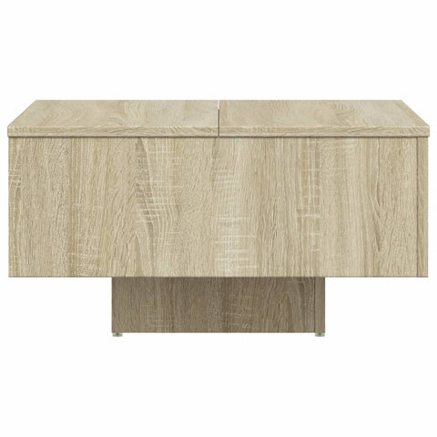 vidaXL Coffee Table Sonoma Oak 60x60x31.5 cm Engineered Wood