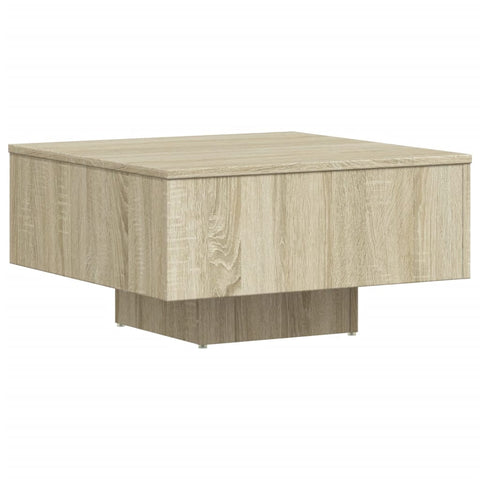 vidaXL Coffee Table Sonoma Oak 60x60x31.5 cm Engineered Wood