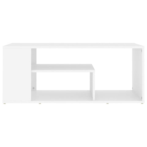 vidaXL Coffee Table White 100x50x40 cm Engineered Wood