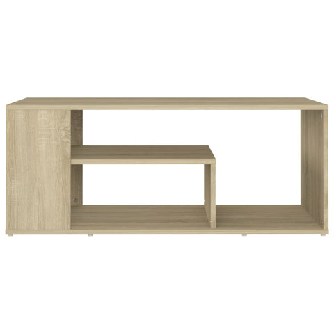 vidaXL Coffee Table Sonoma Oak 100x50x40 cm Engineered Wood