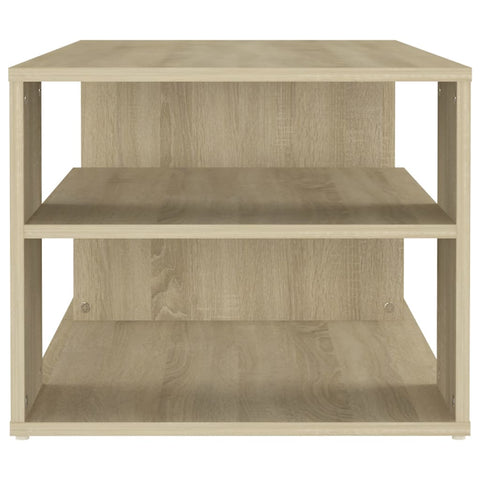 vidaXL Coffee Table Sonoma Oak 100x50x40 cm Engineered Wood