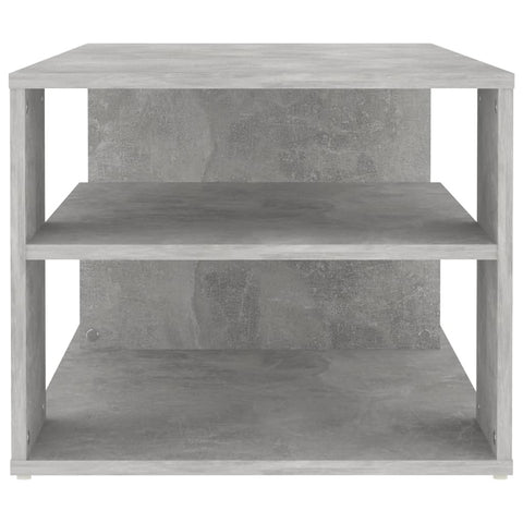 vidaXL Coffee Table Concrete Grey 100x50x40 cm Engineered Wood