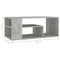 vidaXL Coffee Table Concrete Grey 100x50x40 cm Engineered Wood