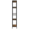 vidaXL Book Shelf 80x30x180 cm Steel and Engineered Wood